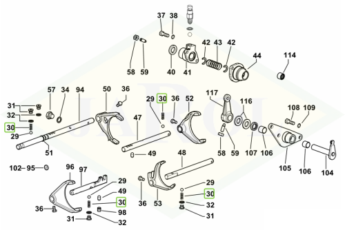 2.4019.622.1 Sprężyna 6.3x9.5x1.6x22.4 2.4019.622.1