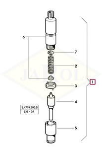 Wtryskiwacz 2.4719.290.0