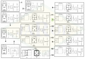 Przekaźnik 12V-2x20    2.7752.007.0
