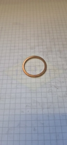 Pierścień uszczelniający silnika/instalacji hydraulicznej 22x27 - 01118737