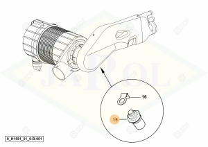 Czujnik ciśnienia filtra powietrza 2.7099.320.0/10