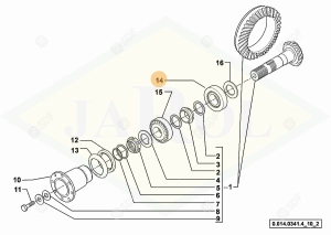 Łożysko 0.900.0099.1