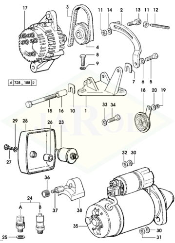 2.7099.270.0 Czujnik ciśnienia oleju silnika 2.7099.270.0