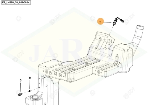 2.7099.235.0 Czujnik ciśnienia 2.7099.235.0