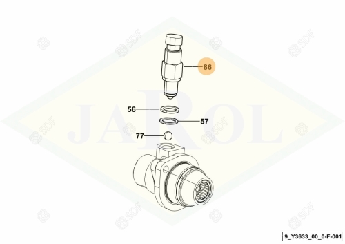 2.7659.343.0/10 Czujnik biegu jałowego 2.7659.343.0/10