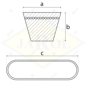 Pas 13x9x1175mm 04455177