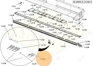 Bagnet podwójny 0.019.6974.0