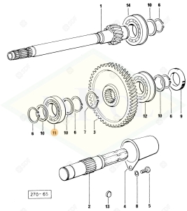 Łożysko kulkowe 2.2040.012.0