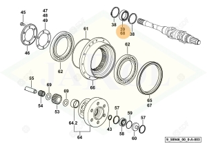 Łożysko specjalne 2.2999.325.0