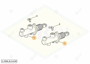 Pompa hamulcowa 0.015.6513.4