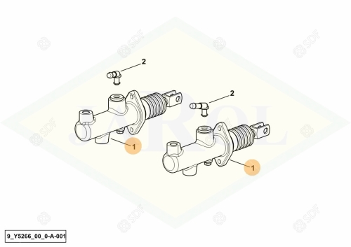 0.015.6513.4 Pompa hamulcowa 0.015.6513.4