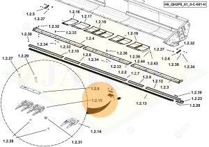 Bagnet podwójny 0.019.6975.0