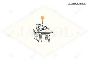 Włącznik WOM P.T.O przedni  0.026.6619.4