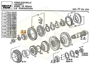 Łożysko wałeczkowe 04303274
