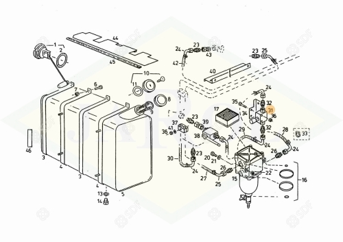 02111961 Pompa paliwa ręczna 02111961