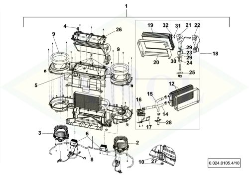 0.900.2234.6 Chłodnica  0.900.2234.6