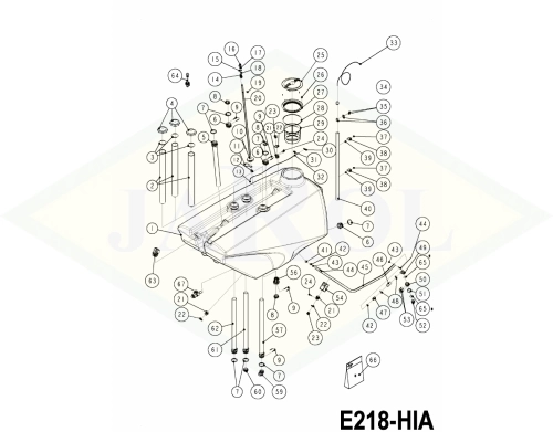 321591 Deckel fur 15 l behalter 321591