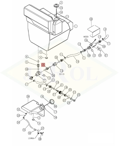 334573 Element łączący 334573