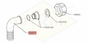 Kolanko 3/4"  90st  232277