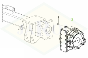 Zwolnica kpl. 16002291/10
