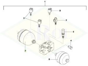 Akumulator hydrauliczny 0.900.7304.5
