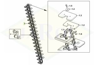 Łańcuch kpl 0.022.0991.4