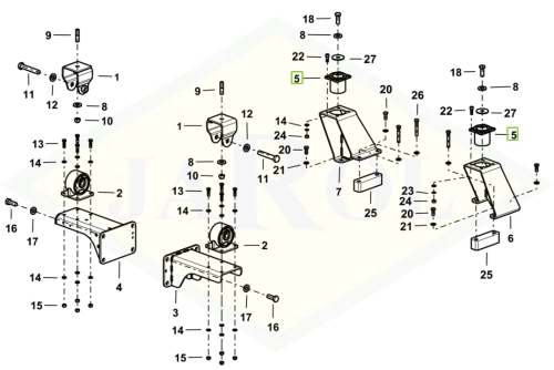 0.025.9316.3 Łącznik gumowy 0.025.9316.3