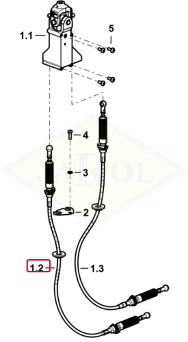0.028.2168.4/10 Cięgno 0.028.2168.4/10