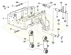Sworzeń 0.015.3716.0/10