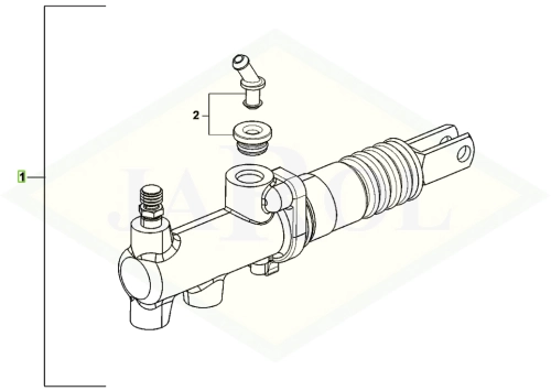 2.3729.730.0/10 Pompa hamulcowa 2.3729.730.0/10